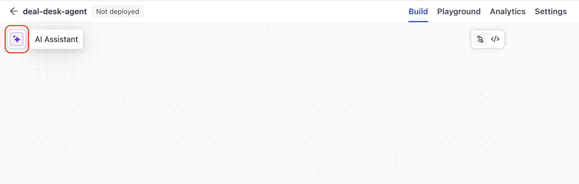 AI Assistant in Builder