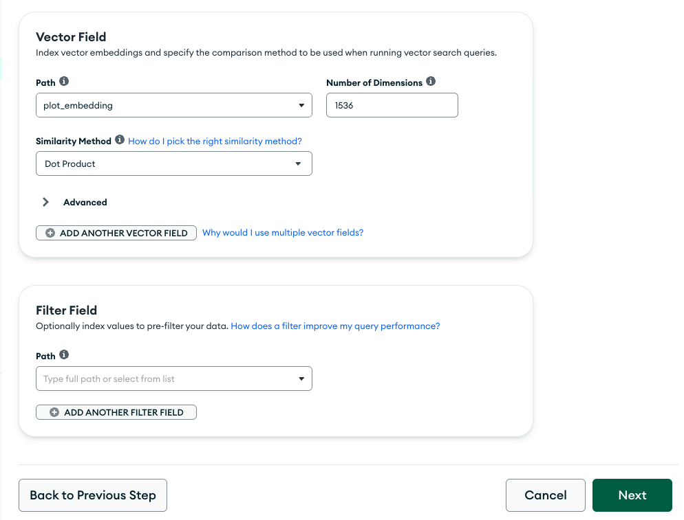 The path field with plot_embedding filled in